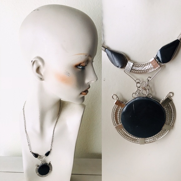 Beautiful PERUVIAN Chandelier NECKLACE - Picture 1 of 5